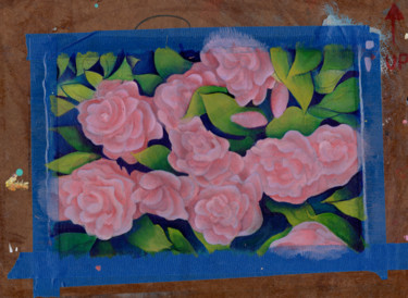 "Flower progress 4" başlıklı Tablo Oberlin The Artist tarafından, Orijinal sanat, Akrilik