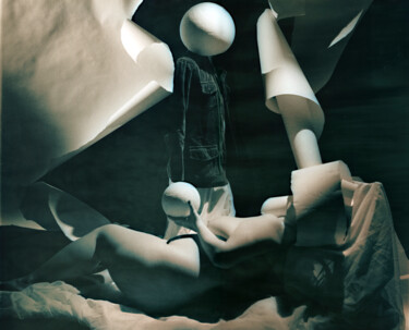 Photography titled "Из серии "Цирк"" by Ekaterina Kiryanova, Original Artwork, Analog photography Mounted on Cardboard