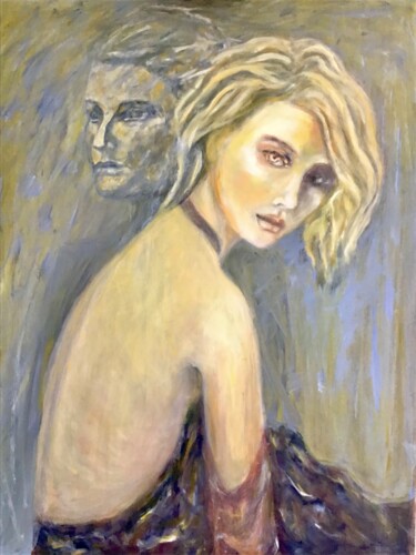 Painting titled "La separation" by Electre, Original Artwork, Oil