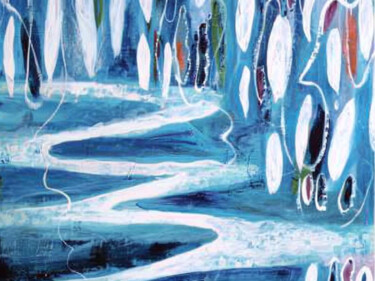 Arte digitale intitolato "Ice Road" da Elena Avanesova, Opera d'arte originale, Pittura digitale