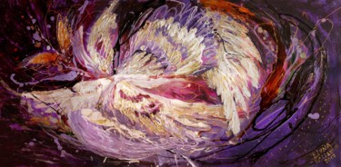 Peinture intitulée "The Angel Wings #8.…" par Elena Kotliarker, Œuvre d'art originale, Acrylique
