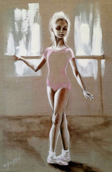 Pintura intitulada ""Got to dance"" por Elena Kraft, Obras de arte originais, Acrílico