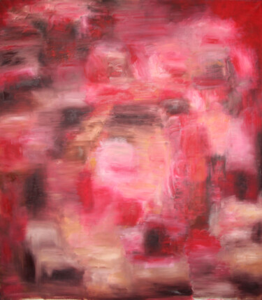 Картина под названием "Пионы" - Елена Лиршафт, Подлинное произведение искусства, Акрил