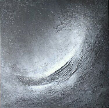 Malarstwo zatytułowany „"Галактика"” autorstwa Елена Маркова, Oryginalna praca, Akryl Zamontowany na Drewniana rama noszy