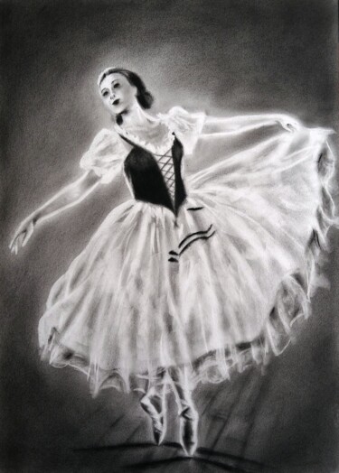"Ballerina" başlıklı Tablo Elena Otieva tarafından, Orijinal sanat, Petrol