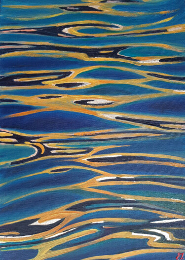 Estampas & grabados titulada "The shape of water.…" por Elena Petrova, Obra de arte original, Impresión digital