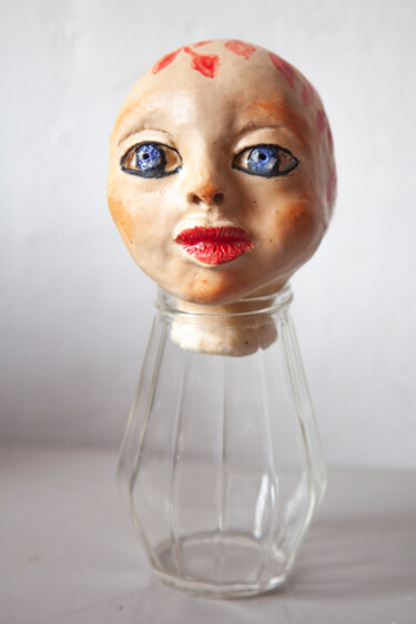 雕塑 标题为“Olga” 由Elena Uljancic, 原创艺术品, 陶瓷
