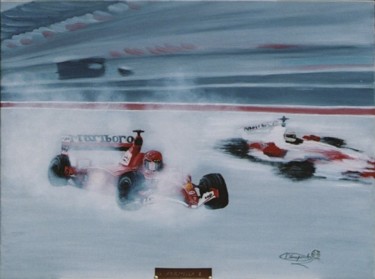 Картина под названием "Formula 1  (M9)" - Elena Dimopoulos, Подлинное произведение искусства