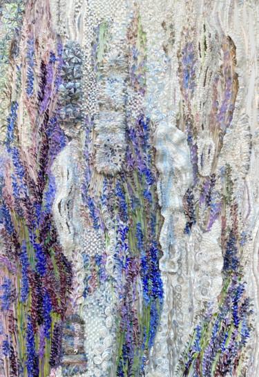 Skulptur mit dem Titel "The Scent Of Lavend…" von Elena Kirillova, Original-Kunstwerk, Mosaik