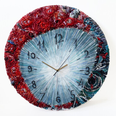 Sculpture titled "Daylight Saving Tim…" by Elena Kirillova, Original Artwork, Mosaic