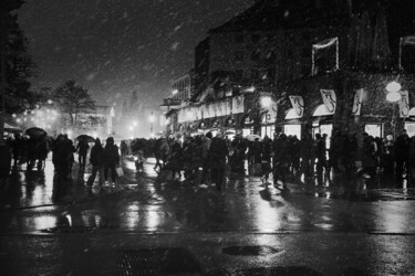 Фотография под названием "The first snow #1" - Elena Raceala, Подлинное произведение искусства, Цифровая фотография