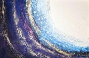 Картина под названием "Royal Tears" - Eleni Denart, Подлинное произведение искусства, Акрил Установлен на Деревянная рама дл…