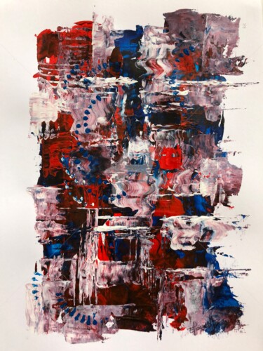 Painting titled "1-38 Untitled/Acryl…" by Eliana Martínez, Original Artwork, Acrylic