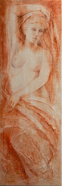 Malerei mit dem Titel "ELIANE MARQUE - Syl…" von Eliane Marque, Original-Kunstwerk, Öl