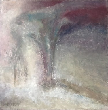 Pittura intitolato "Changement de saiso…" da Eliane Ypersiel, Opera d'arte originale, Olio Montato su Telaio per barella in…