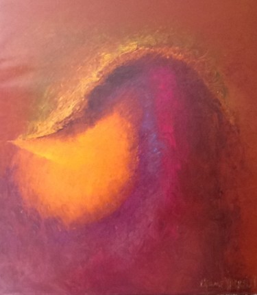 Peinture intitulée "Souffle de vie" par Eliane Ypersiel, Œuvre d'art originale, Huile