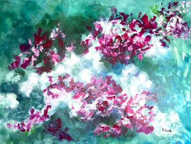 Painting titled "The Forever Spring" by Elisa Cook, Original Artwork, Acrylic