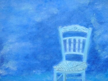 Painting titled "Les chaises ont aus…" by Elisa Cook, Original Artwork, Other