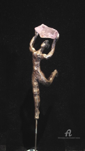 "Hissez haut vos rêv…" başlıklı Heykel Elisabeth Brainos tarafından, Orijinal sanat, Bronz