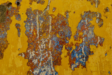 Fotografia zatytułowany „mur de rhodes suite…” autorstwa Elisabeth Laplante, Oryginalna praca, Fotografia cyfrowa