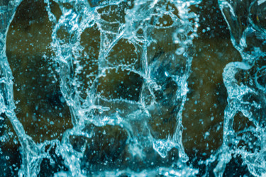 Photographie intitulée "Le cri de l'eau.jpg" par Elisabeth Laplante, Œuvre d'art originale, Photographie numérique