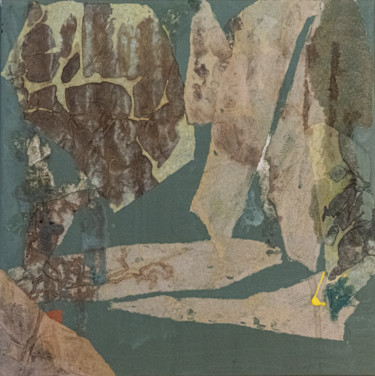 Pittura intitolato "monde inconnu" da Elisabeth Laplante, Opera d'arte originale, Acrilico