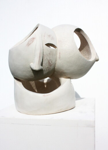雕塑 标题为“Merging” 由Elisaveta Sivas, 原创艺术品, 粘土