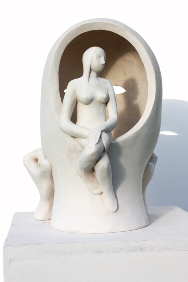 雕塑 标题为“Soul” 由Elisaveta Sivas, 原创艺术品, 粘土