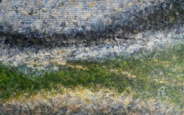 Ζωγραφική με τίτλο "Drowned Land 03" από Elise Eekhout, Αυθεντικά έργα τέχνης, Ακρυλικό