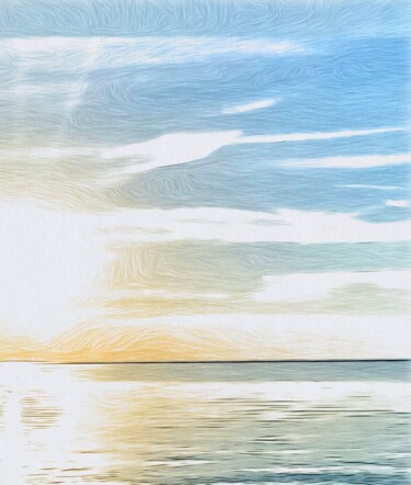 摄影 标题为“Sunset Ellison Bay…” 由Elizabeth Austin, 原创艺术品, 操纵摄影