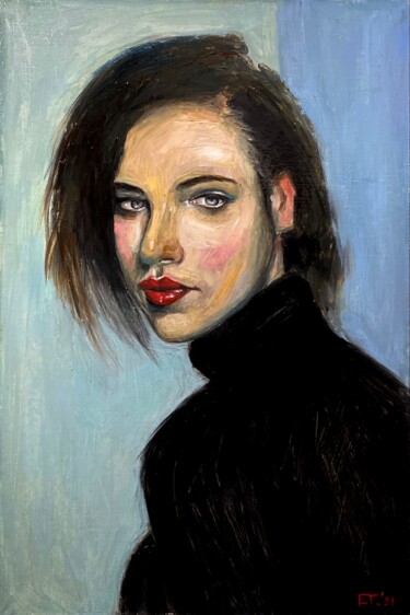 Pintura titulada "Anne" por Elizaveta Timofeeva, Obra de arte original, Oleo