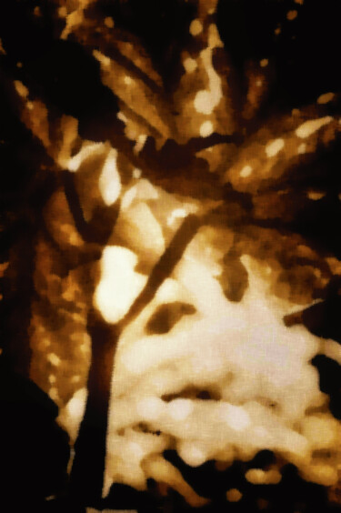 Fotografie getiteld "Begonia" door Elke Matthaeus, Origineel Kunstwerk, Gemanipuleerde fotografie