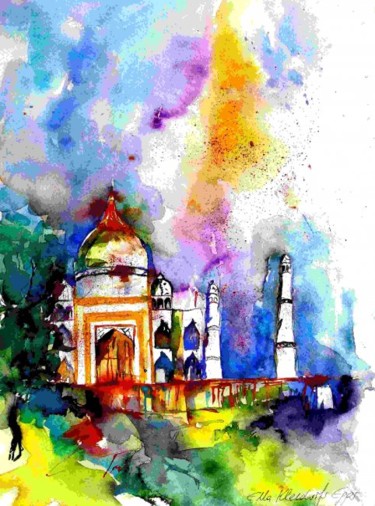 "Taj Mahal" başlıklı Tablo Ella Kleedorfer-Egger tarafından, Orijinal sanat