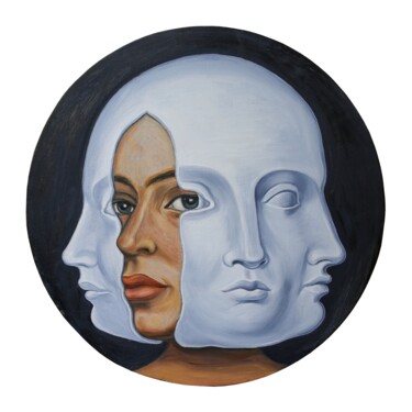 Pintura titulada "Choise" por Ellada Ismayil, Obra de arte original, Oleo Montado en Bastidor de camilla de madera