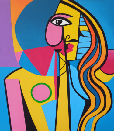 Malerei mit dem Titel "Tears" von Elli Popa, Original-Kunstwerk, Acryl