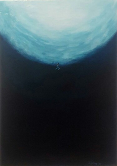Картина под названием "To the light" - Eloise Gerbert, Подлинное произведение искусства, Акрил