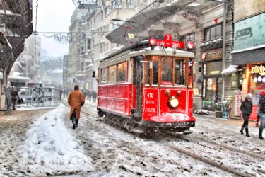 Fotografia intitolato "Taksim" da Elzem, Opera d'arte originale, Fotografia digitale