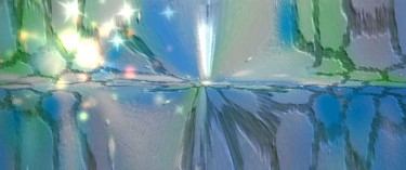 Digitale Kunst mit dem Titel "Magisches Licht" von Emivita, Original-Kunstwerk, Digitale Malerei
