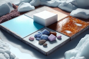"Salt plates and pan…" başlıklı Dijital Sanat Emaga Travels ✈️ By Emaga.Art 🎨 tarafından, Orijinal sanat, AI tarafından oluşt…
