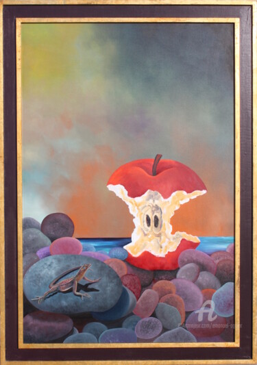 Картина под названием "SEDUÇÃO DO AMOR" - Emanuel Aguiar, Подлинное произведение искусства
