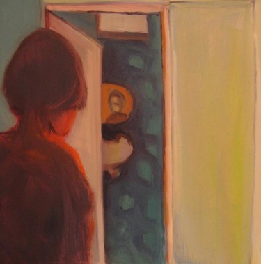 Painting titled "reflet1.jpg" by Emilie Lagarde, Original Artwork