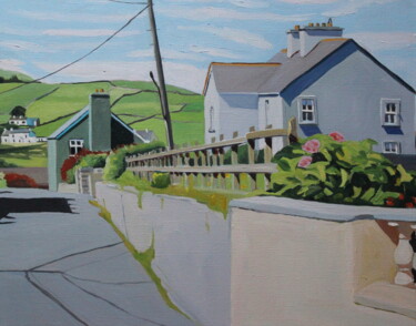 Peinture intitulée "Portnoo (Opposite M…" par Emma Cownie, Œuvre d'art originale, Huile