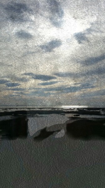 Photography titled "L'horizon des événe…" by Emma Laflute, Original Artwork, Manipulated Photography