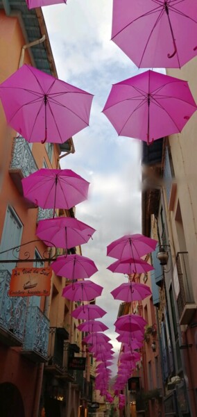 Fotografia zatytułowany „Les parapluies de C…” autorstwa Emma Laflute, Oryginalna praca, Fotografia nie manipulowana