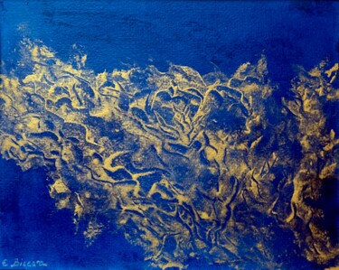 Pittura intitolato "Inflorescence" da Emmanuelle Biscara, Opera d'arte originale, Acrilico