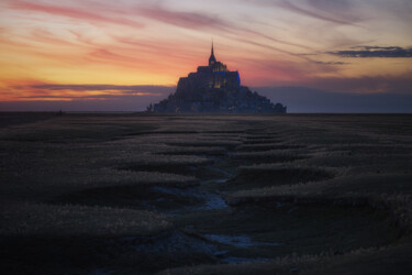 "Sunset in Normandy." başlıklı Fotoğraf Emmanuel Raussin tarafından, Orijinal sanat, Dijital Fotoğrafçılık