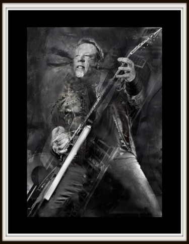 Digital Arts titled "Metallica" by Epidermic Session, Original Artwork, Digital Painting