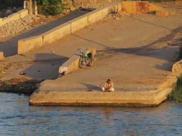 Fotografia intitolato "life on Nile 031" da Emmanuel Jahan, Opera d'arte originale, Fotografia digitale