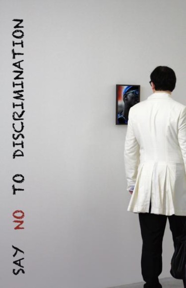 Photographie intitulée "discrimination" par Emmanuel Jahan, Œuvre d'art originale