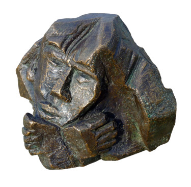 Escultura intitulada "DOUTE" por Emmanuelle Vroelant, Obras de arte originais, Bronze